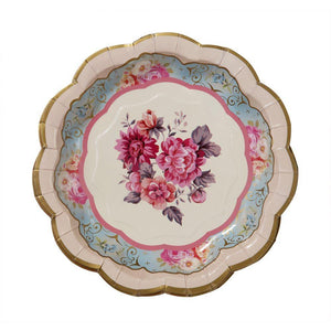 Truly Scrumptious Vintage Tea Party Plates - Bickiboo Designs