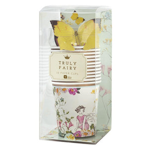 Truly Fairy Paper Cups with Butterfly Detail - Bickiboo Designs