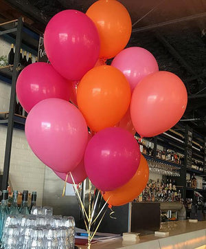 Flamingo Pink Balloons Bouquet - Bickiboo Designs