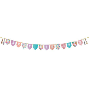 Party Time Birthday Bunting - Bickiboo Designs
