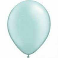Pearl Mint Green Mini Balloons - 12cm (5 pack) - Bickiboo Designs