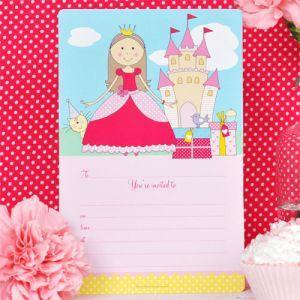 Pretty Princess Invitation - Bickiboo Designs