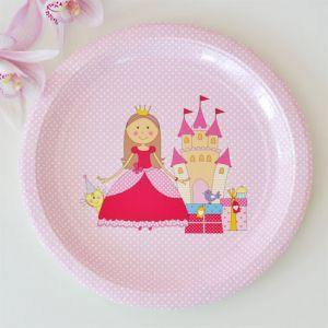 Princess Dessert Party Plate - Bickiboo Designs