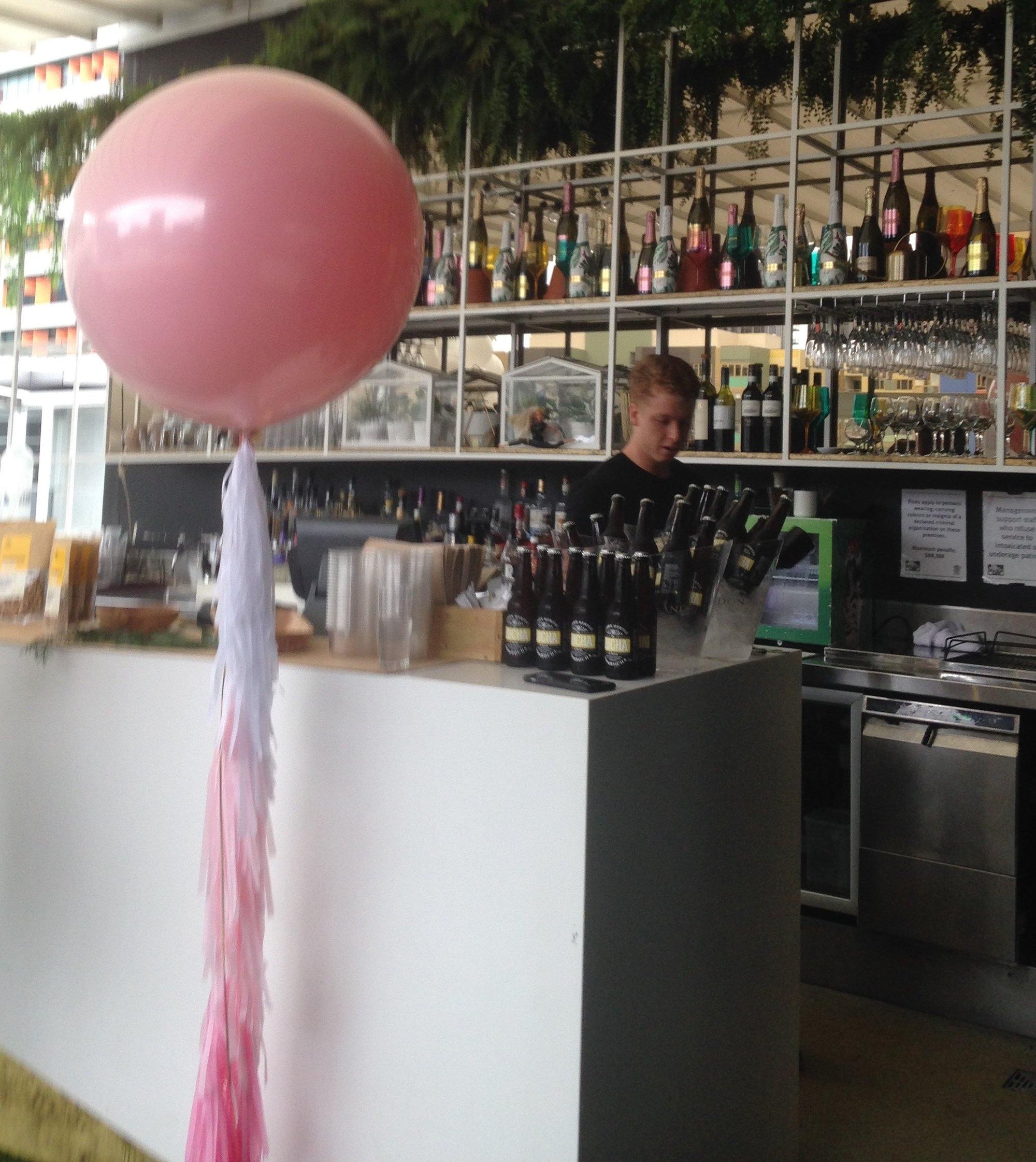 Jumbo Balloon - Pink - Bickiboo Designs