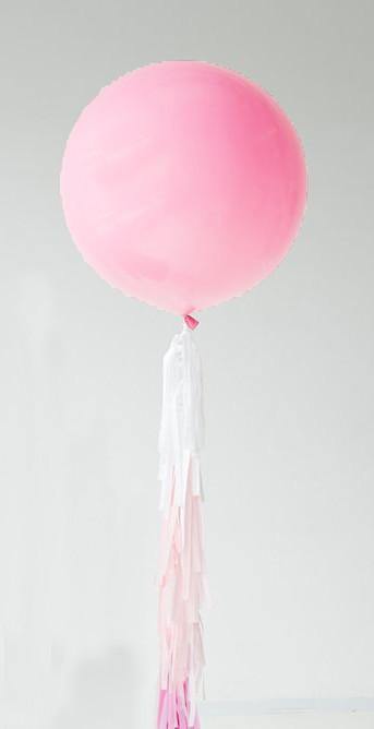 Balloon Tassel Garland - Shades of Pink - Bickiboo Designs