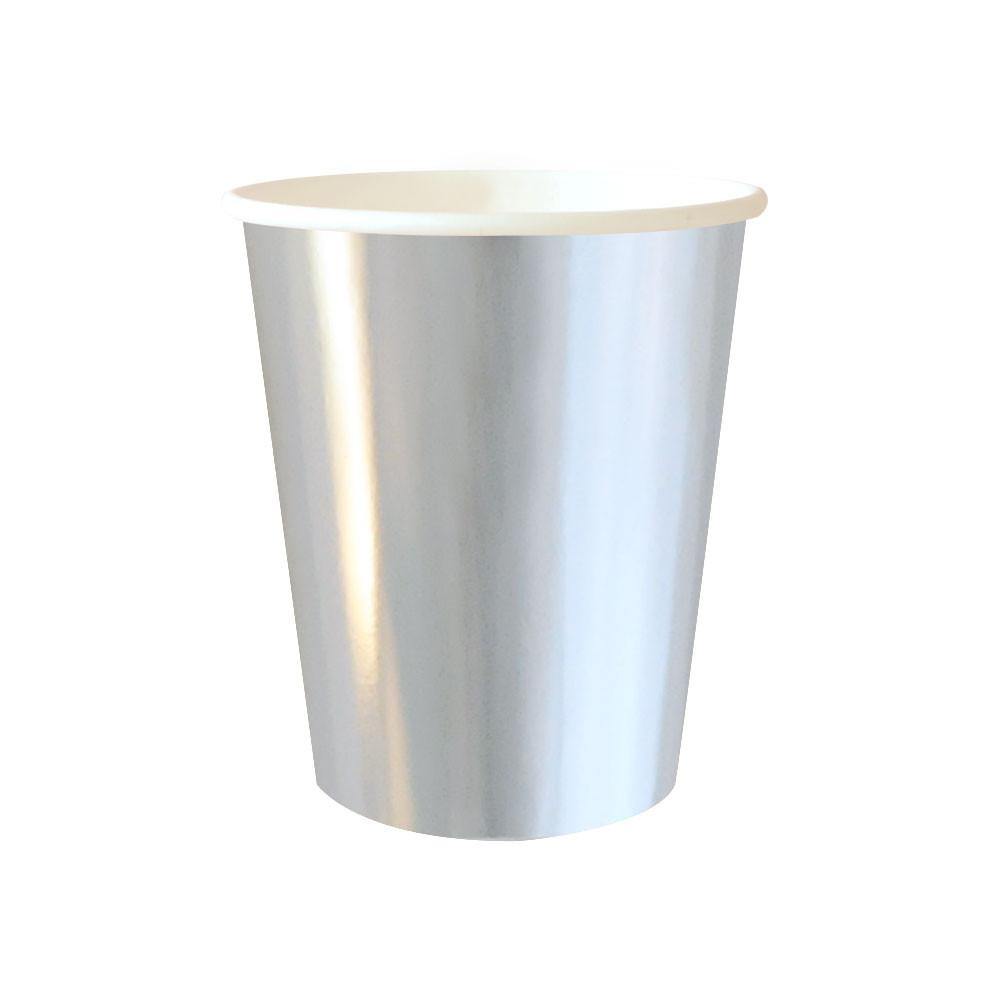 Silver Foil Party Cup - 10 pack - Bickiboo Designs