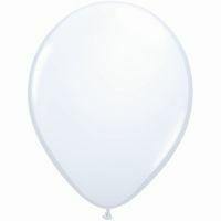 White Mini Balloons - 12cm (5 pack) - Bickiboo Designs